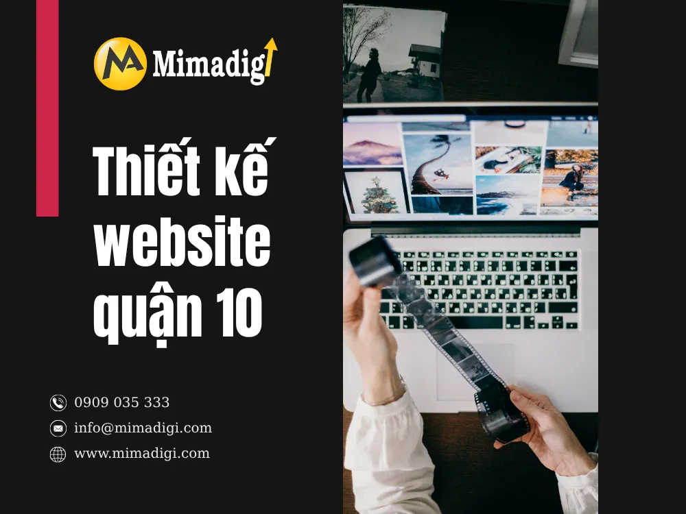 Thiết kế website Quận 10 tại TP.HCM mima
