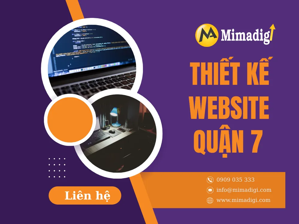 Thiết kế website Quận 7 Tại TP.HCM tại mima