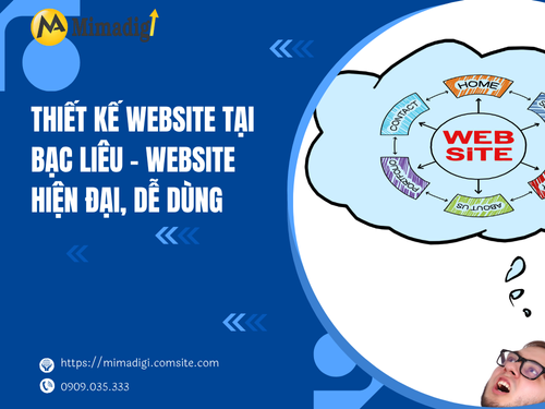 Website Design in Bac Lieu – Modern, User-Friendly by mimadigi