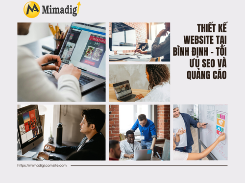 Website Design in Binh Dinh – SEO Optimization and Advertising with mimadigi