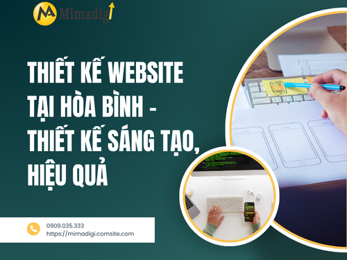 Website Design in Hoa Binh – Creative and Effective Design by mimadigi