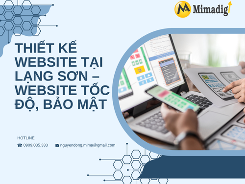 Website Design in Lang Son – Fast and Secure Websites by mimadigi