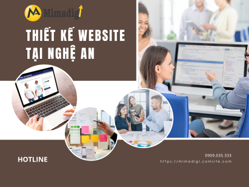 Website Design in Nghe An – SEO Standard, Free Hosting by MIMADIGI