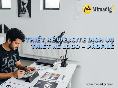 Website Design for Logo & Profile Design Services at MIMADIGI