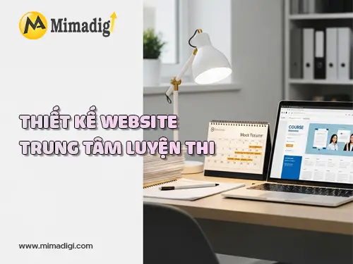 Tutoring center website design at mimadigi
