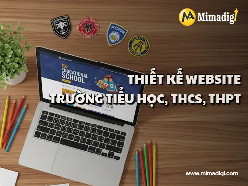 Website Design for Elementary, Middle, and High Schools at MIMADIGI