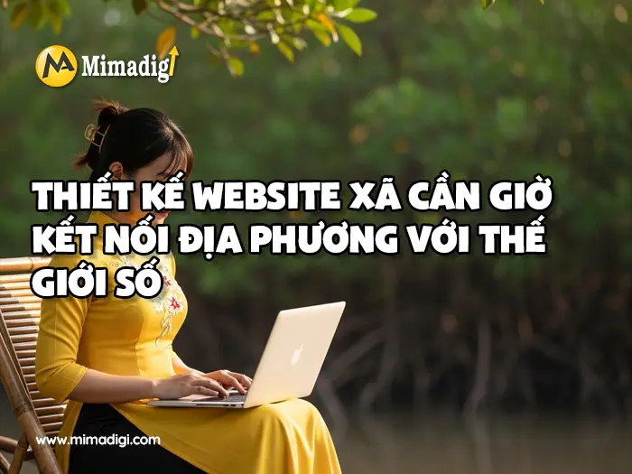 Thiết kế website Xã Cần Giờ tại mimadigi