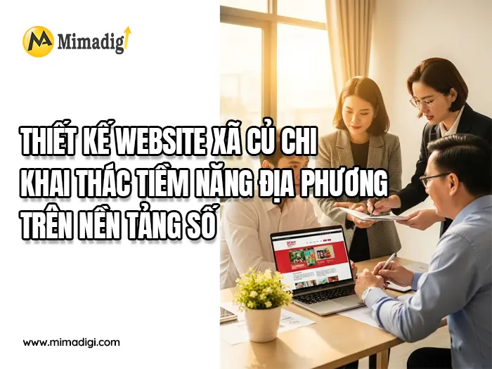 Thiết kế website Xã Củ Chi tại mimadigi