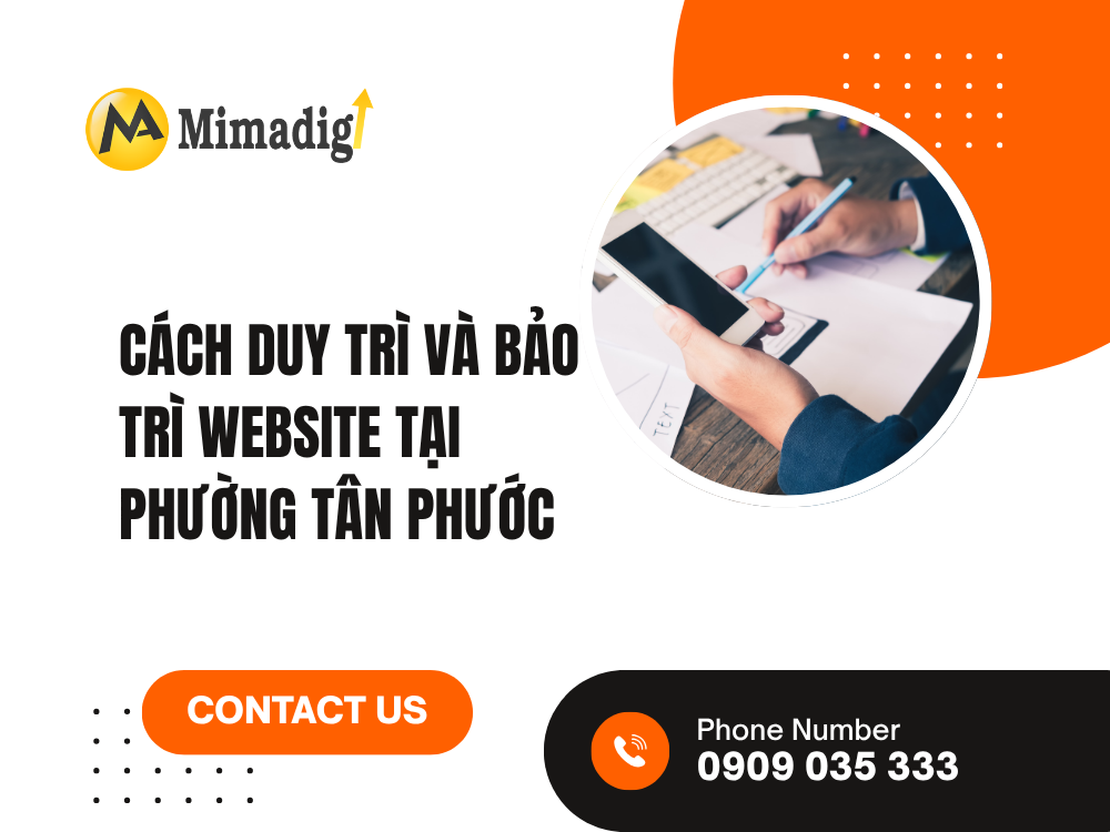 Cách duy trì và bảo trì website tại Phường Tân Phước tại mima