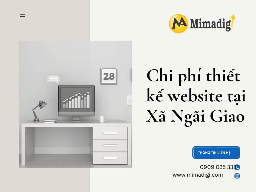 Chi phí thiết kế website tại Xã Ngãi Giao tại mima