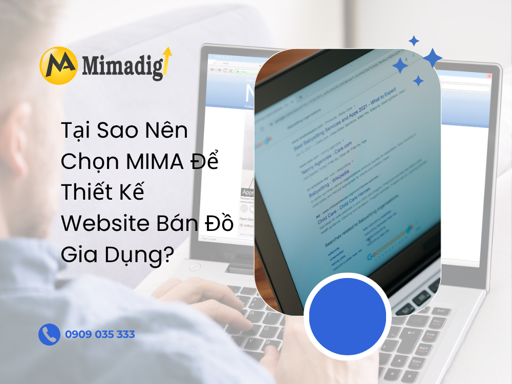 Tại Sao Nên Chọn MIMA Để Thiết Kế Website Bán Đồ Gia Dụng? tại mima