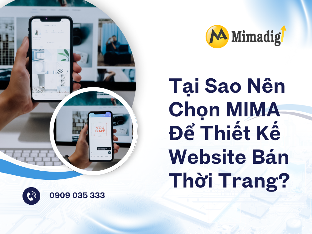 Tại Sao Nên Chọn MIMA Để Thiết Kế Website Bán Thời Trang? tại mima