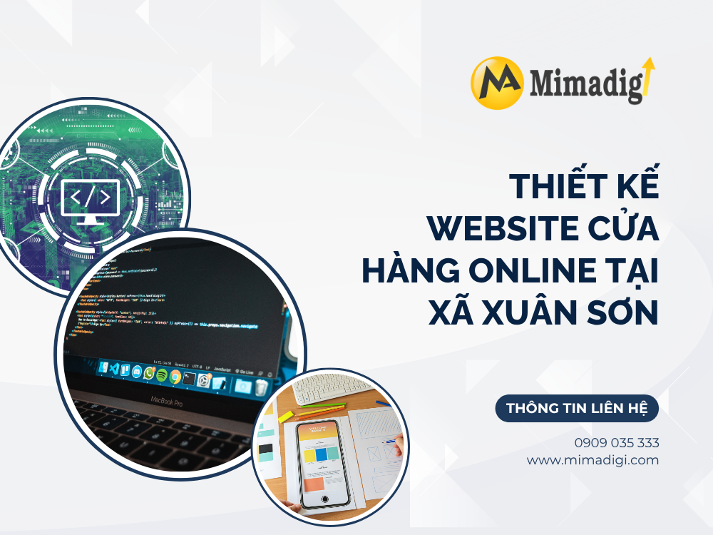 Thiết Kế Website Cửa Hàng Online tại Xã Xuân Sơn tại mima