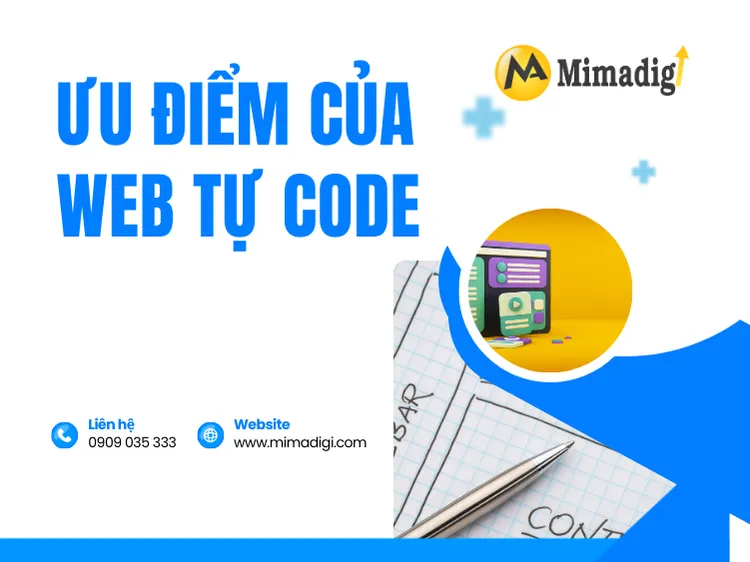 Advantages of Self-Coded Websites at mima