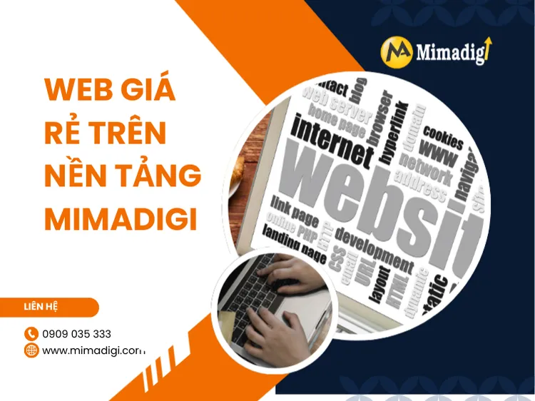 Affordable Websites on the MIMADIGI Platform at mima
