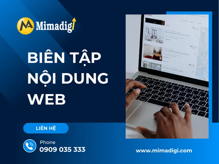 Biên tập nội dung web – bước đi quan trọng sau dịch thuật tại mima