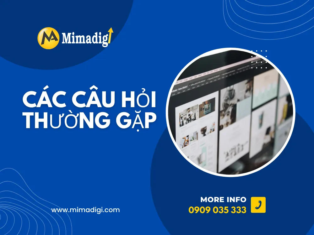 Các câu hỏi thường gặp về thiết kế website bán sách tại mima