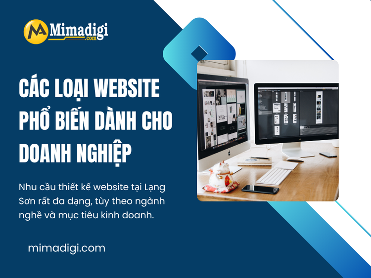 Các Loại Website Phổ Biến Dành Cho Doanh Nghiệp Lạng Sơn
