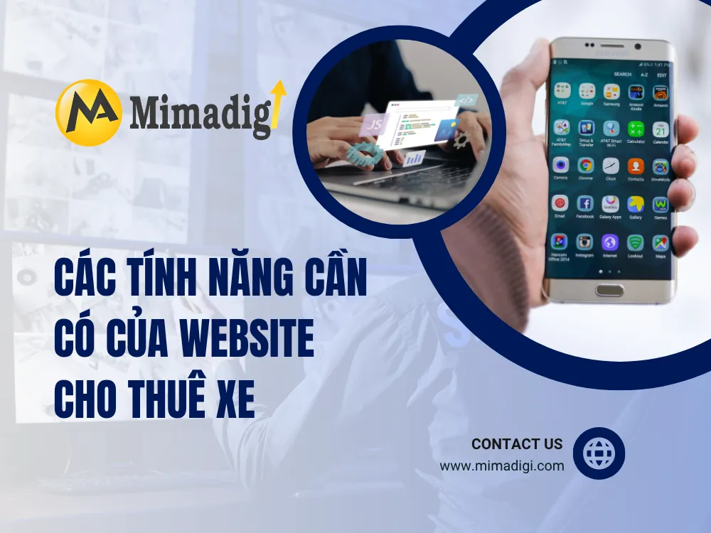 Các Tính Năng Cần Có Của Website Cho Thuê Xe tại mima