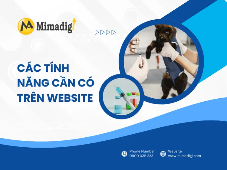 Features needed on a vaccination service website at mima