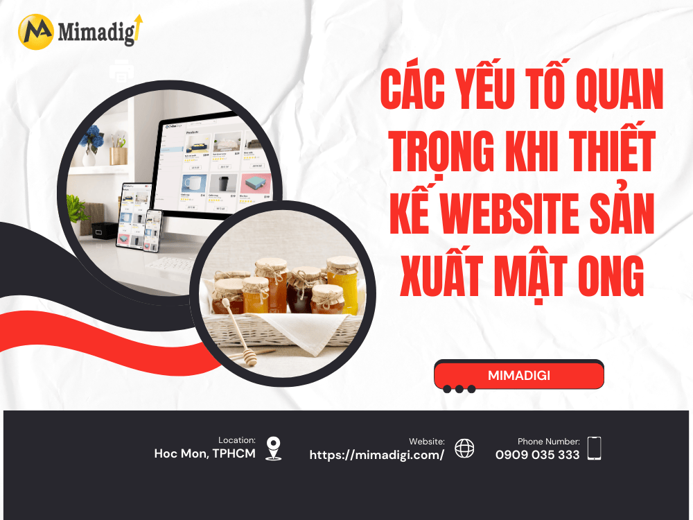 Important Factors When Designing a Honey Production Website at MIMA