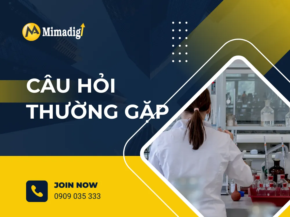 Câu hỏi thường gặp khi thiết kế website trung tâm xét nghiệm tại mima