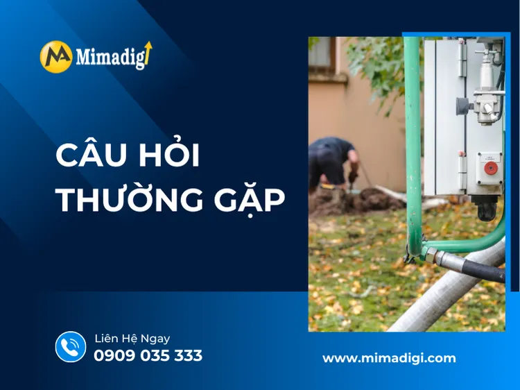 Câu hỏi thường gặp về thiết kế website dịch vụ thông cống nghẹt tại mima