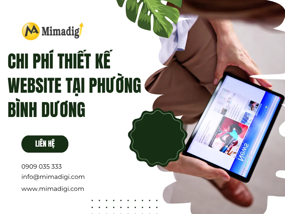 Chi Phí Thiết Kế Website Tại Phường Bình Dương tại mima