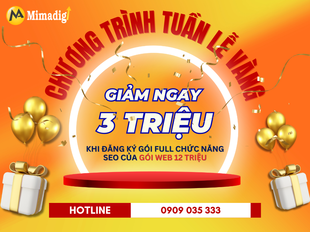 GOLDEN WEEK PROGRAM - SUPER HOT DISCOUNT OFFER ONLY AT MIMADIGI!