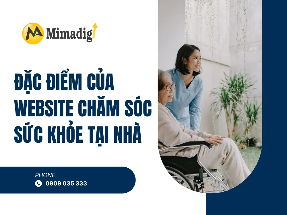 Đặc điểm của website chăm sóc sức khỏe tại nhà tại mima