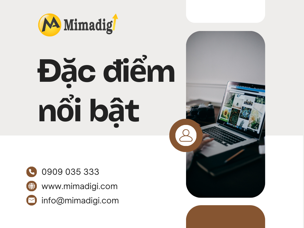 Đặc điểm nổi bật khi thiết kế website tại MIMA