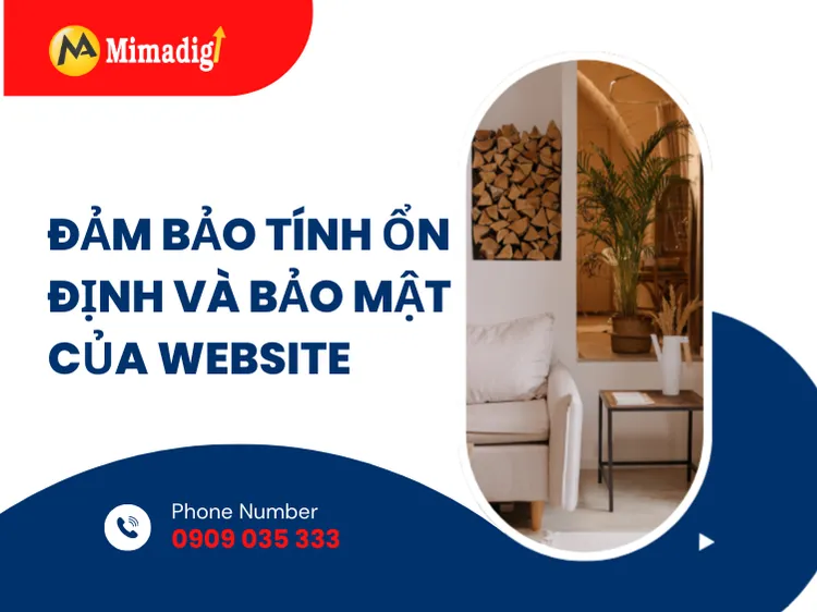 Đảm Bảo Tính Ổn Định Và Bảo Mật Của Website tại mima