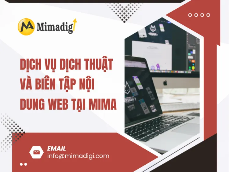 Dịch vụ dịch thuật và biên tập nội dung web tại MIMA