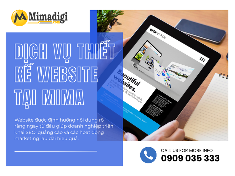 What's Included in MIMA Digi's Website Design Services?