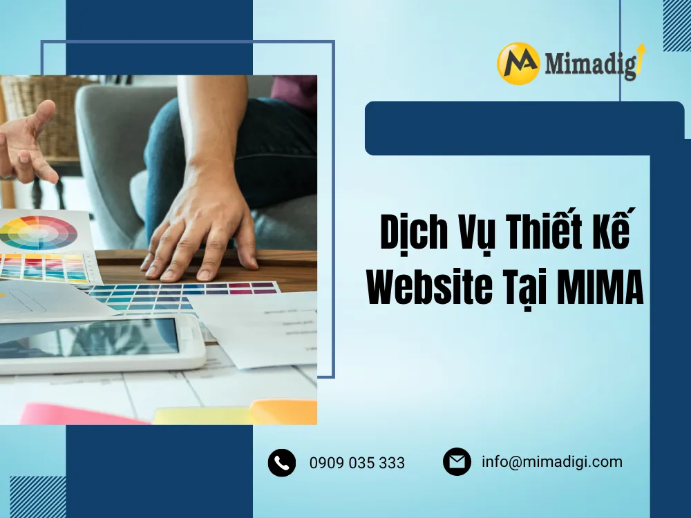 Dịch Vụ Thiết Kế Website Tại MIMA