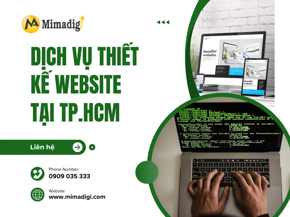Dịch Vụ Thiết Kế Website Tại TP.HCM tại mima