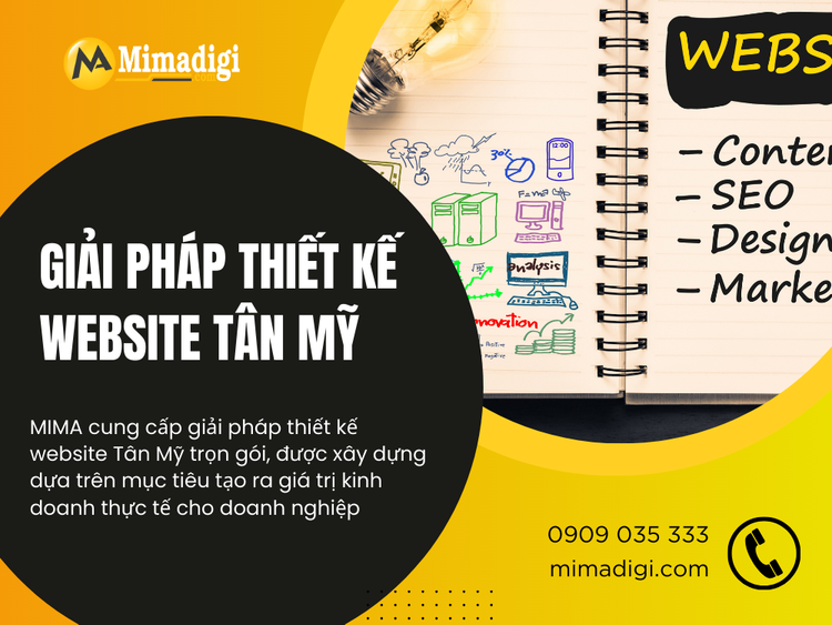 Tan My website design solution at MIMA TRADING SERVICES CO., LTD