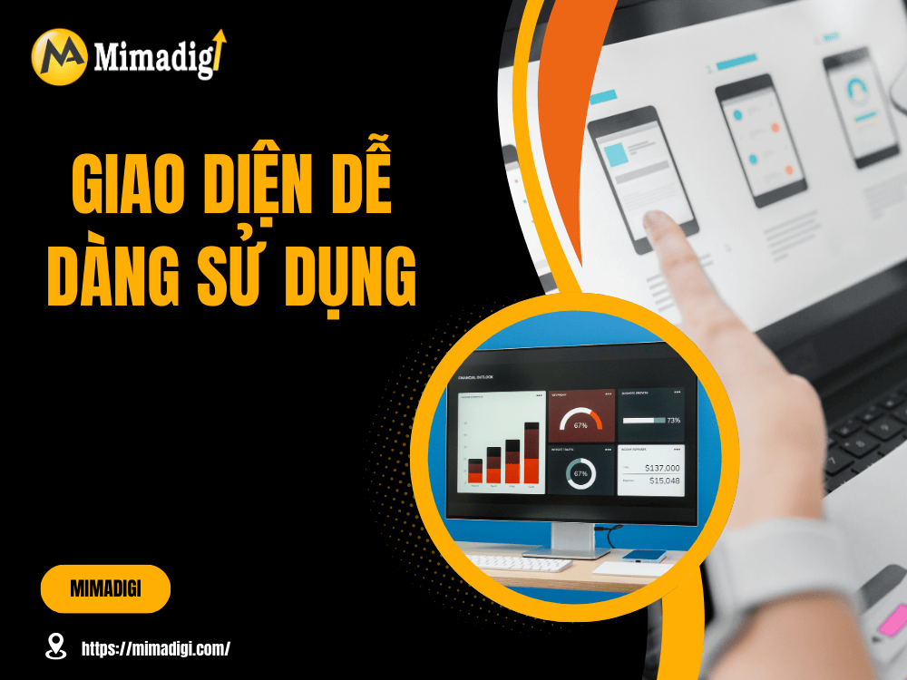 Giao Diện Dễ Dàng Sử Dụng tại MIMA