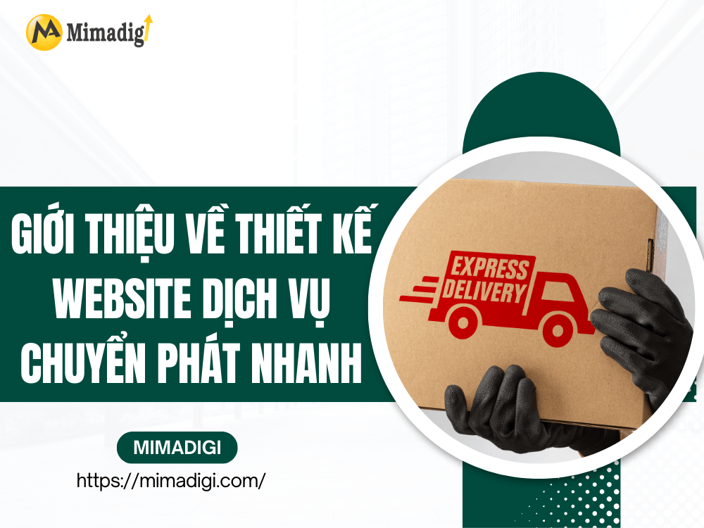 Introduction to Express Delivery Service Website Design at MIMA