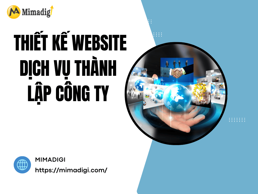 Giới thiệu về thiết kế website dịch vụ thành lập công ty tại MIMA