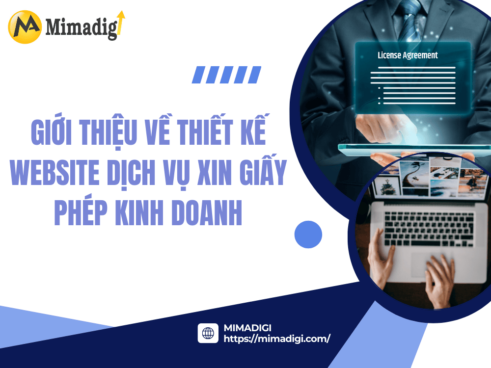 Giới thiệu về thiết kế website dịch vụ xin giấy phép kinh doanh