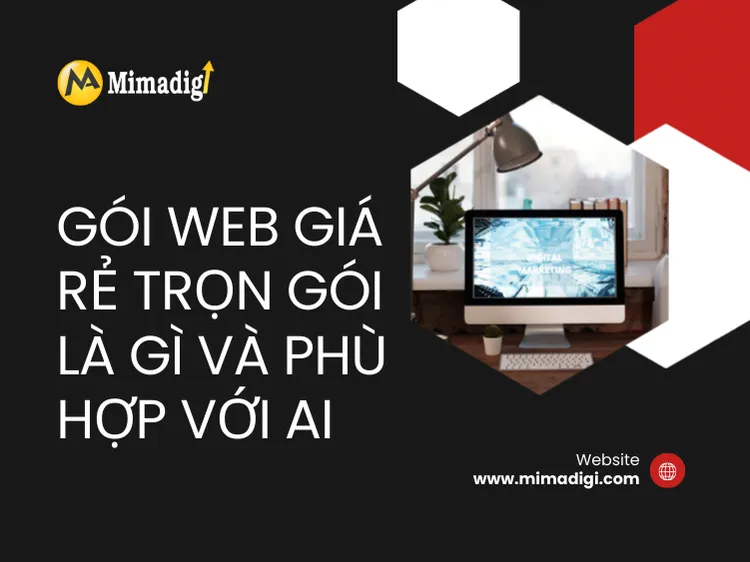 What are affordable all-inclusive web packages and who are they suitable for at mima