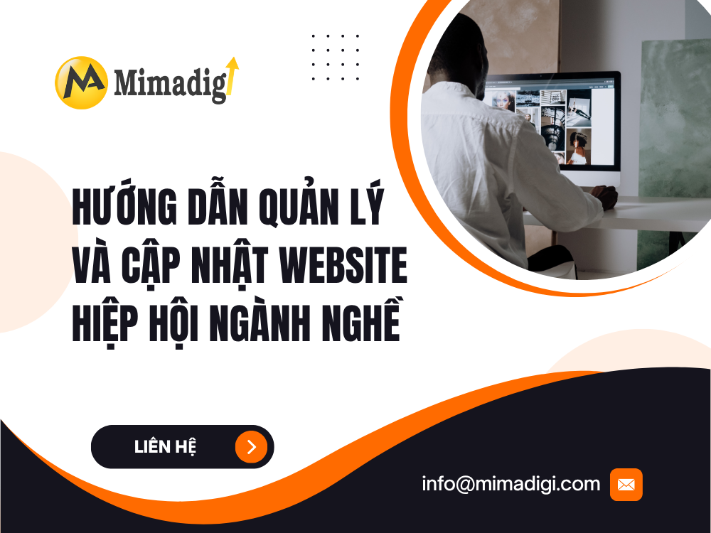 Hướng Dẫn Quản Lý và Cập Nhật Website Hiệp Hội Ngành Nghề tại mima