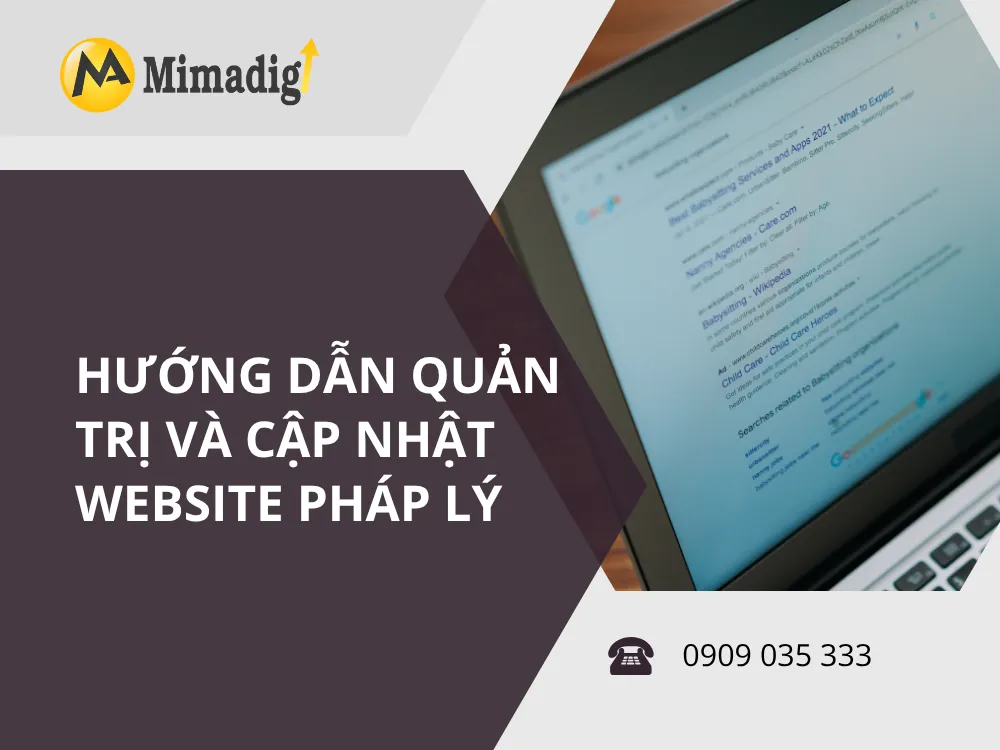 Hướng Dẫn Quản Trị và Cập Nhật Website tại mima