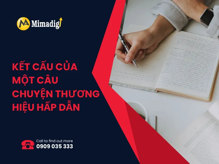 Kết cấu của một câu chuyện thương hiệu hấp dẫn tại mima