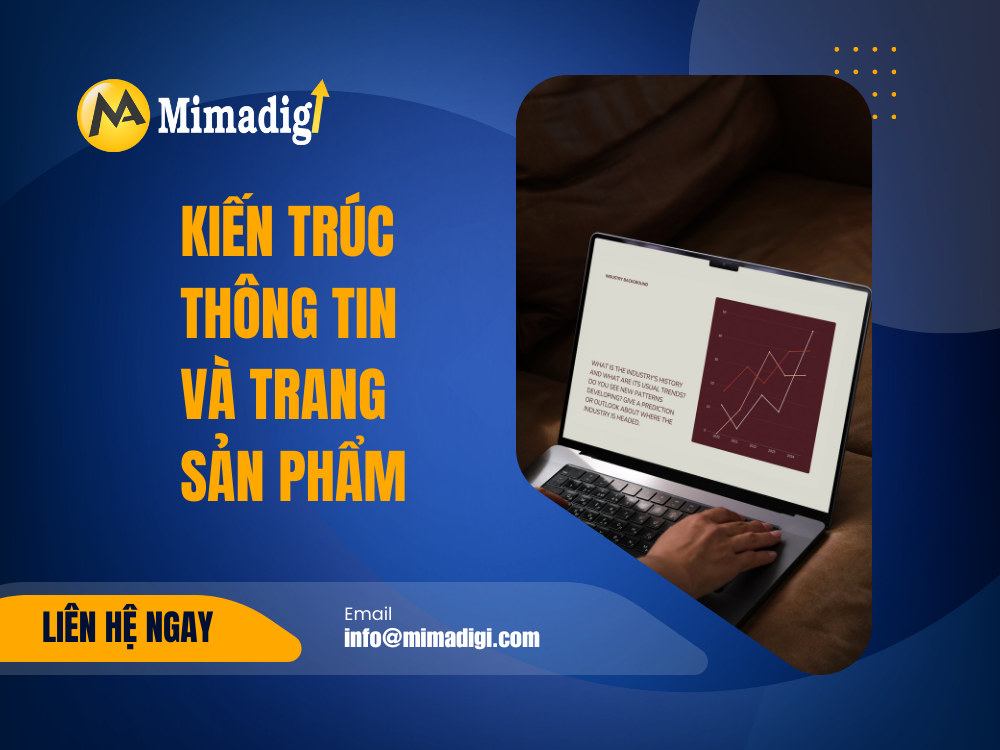 Kiến trúc thông tin và trang sản phẩm tại mima