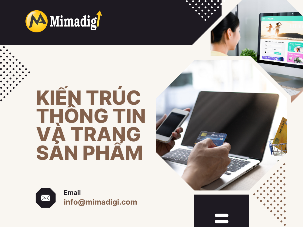 Kiến trúc thông tin và trang sản phẩm tại mima