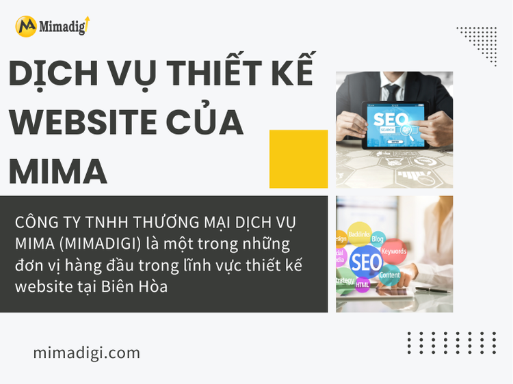 MIMA's Website Design Services at mima