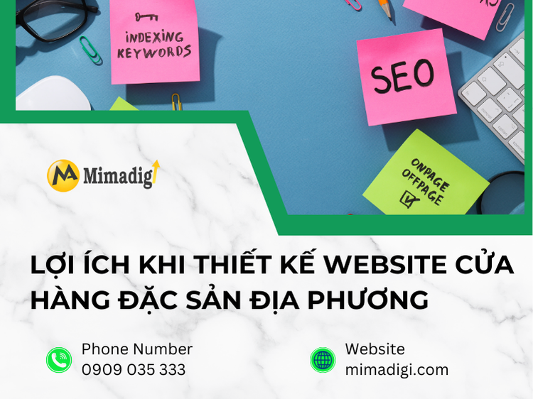 Benefits of Designing a Website for a Local Specialty Store at mima