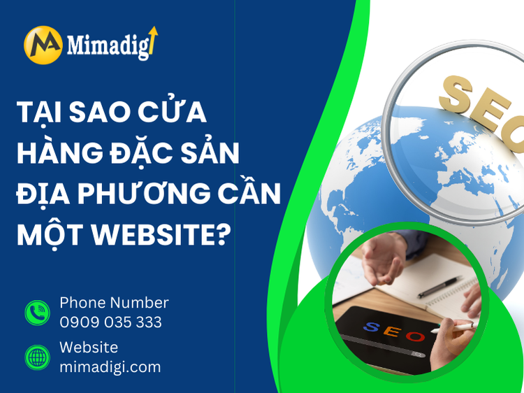 Why Does a Local Specialty Store Need a Website? at mima